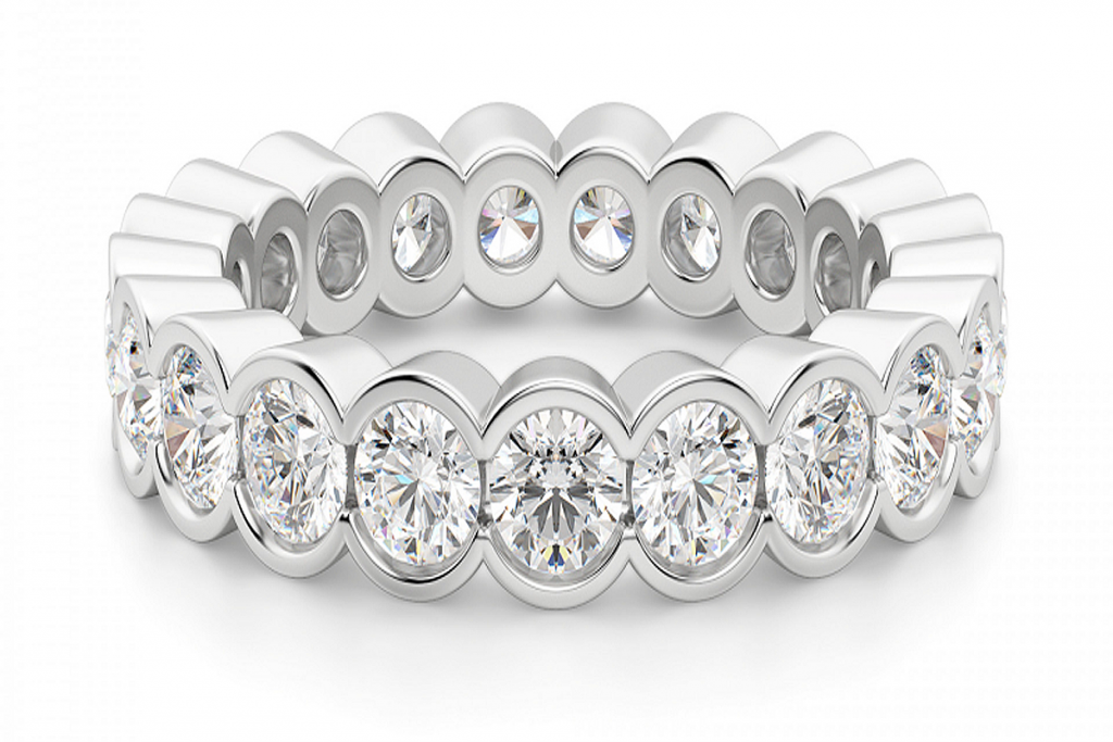 Diamond Nexus' Radiant Grace Eternity Band