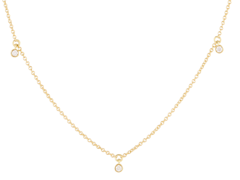 Mejuri’s Diamond Station Necklace
