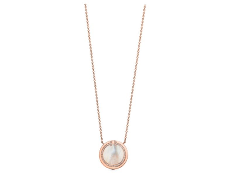 Tiffany & Co.’s Diamond and Mother-of-Pearl Circle Pendant