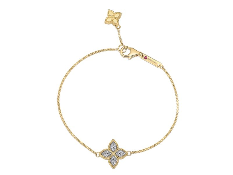 Roberto Coin Princess Flower Diamond Bracelet