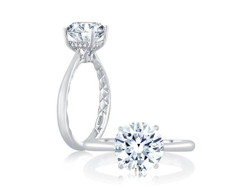 Smyth Jewelers A. JAFFE Solitaire Engagement Ring