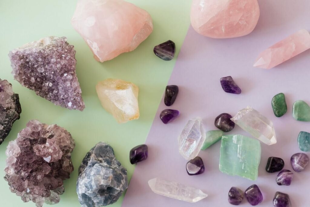 A variety of gemstones