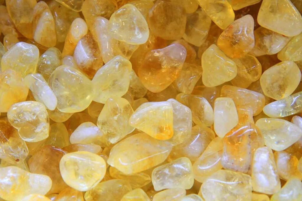 yellow gemstones