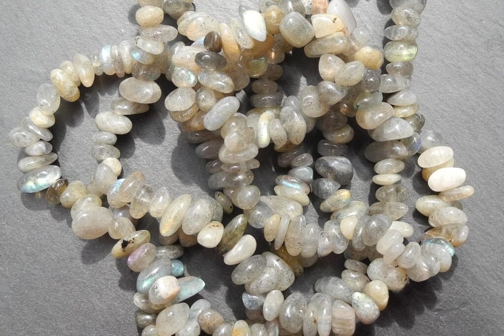 labradorite cabochon beads