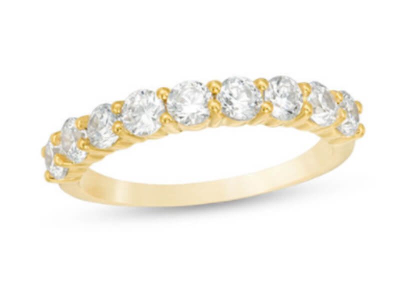 Peoples Jewellers 0.95 CT. T.W. Diamond Wedding Band in 10K Gold