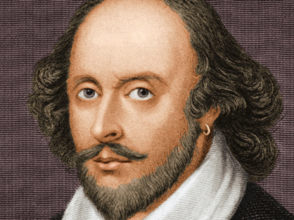 William Shakespeare earring