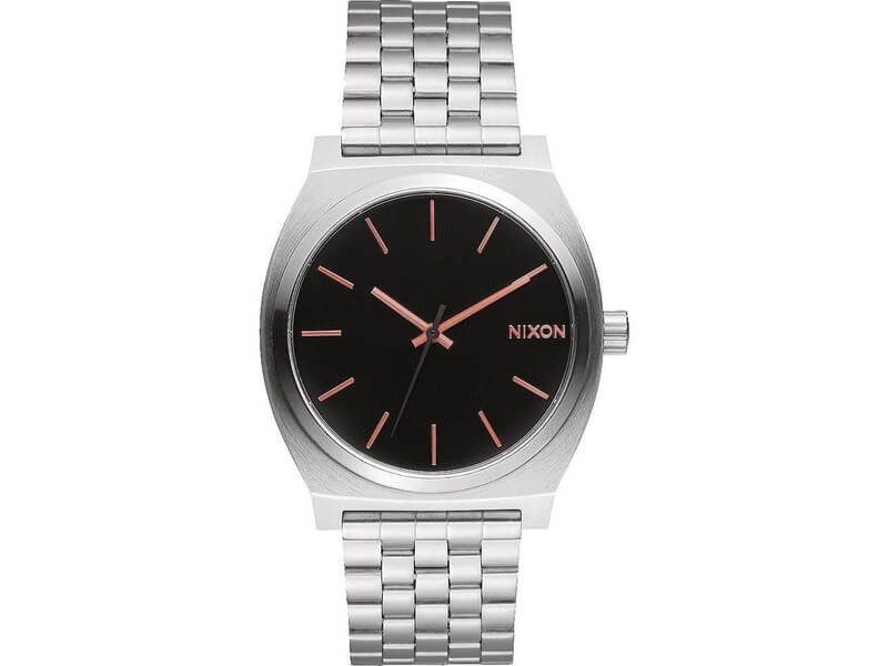 Watches.com Nixon Time Teller SS Gray/Steel Watch