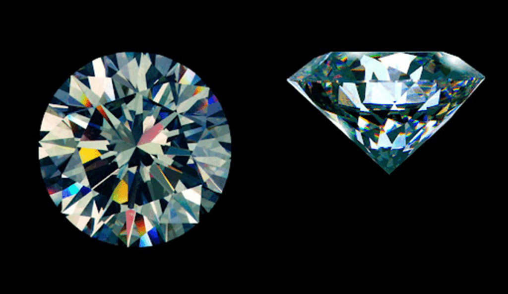 Round brilliant-cut diamond