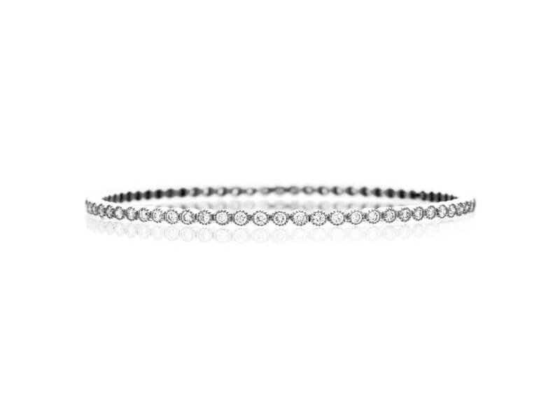 Sethi Coutoure Bezel Diamond Bangle