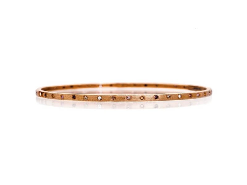 Sethi Couture Dunes Multi-Color Diamond Bangle