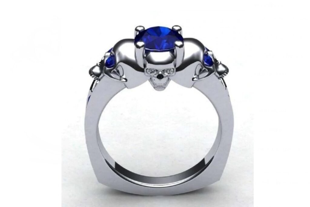https://www.geekjewelry.com/collections/skull-diggery/products/the-original-with-this-skull-ring-ladies-sapphire-jewellery-gemstone-fashion-accessory