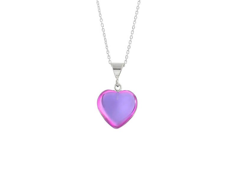 Leightworks Small Crystal Heart Pendant