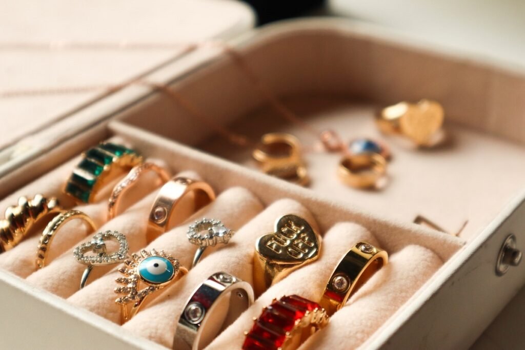 Proper jewelry storage