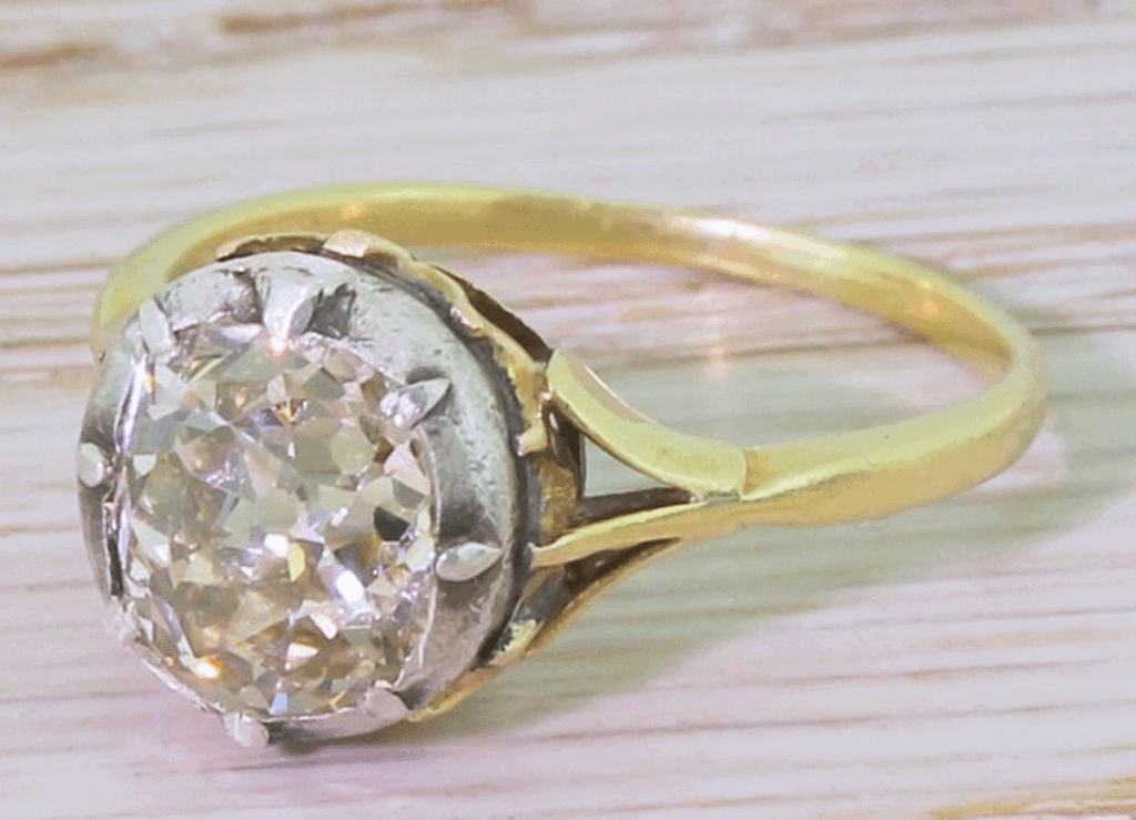 Victorian-era engagement ring