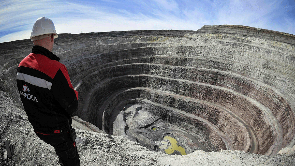 Diamond mine