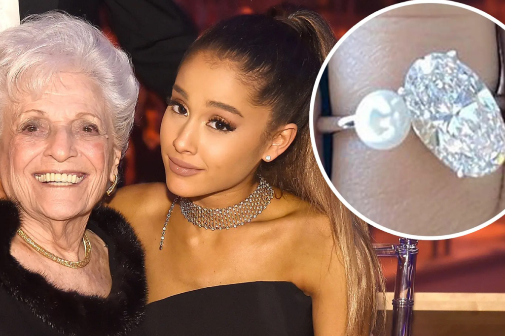 Ariana Grande and her grandmother