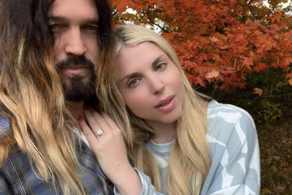 Billy Ray Cyrus and FireRose's engagement ring