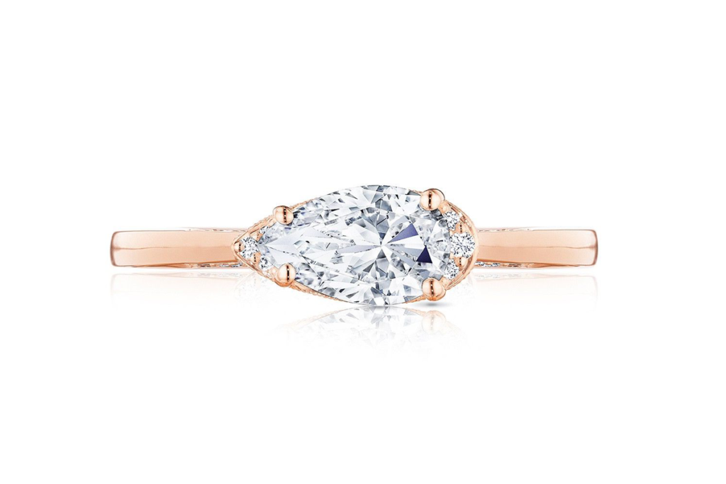 New East-West Trend engagement ring