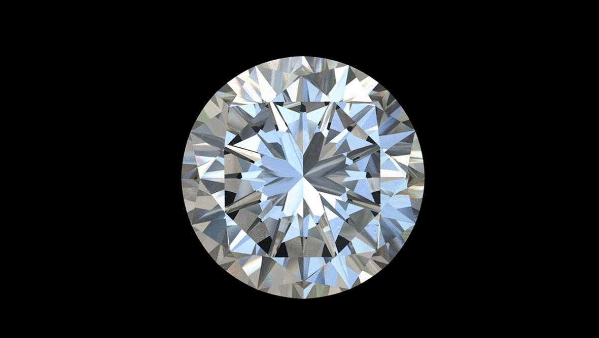 Round brilliant cut diamond